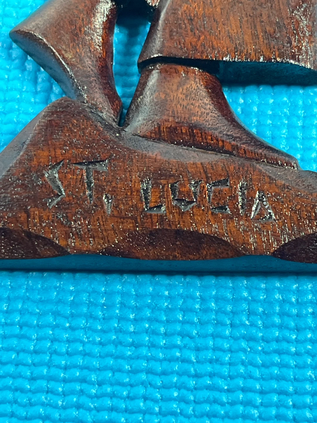 (MCM) Wooden Carving Pair - St. Lucia Dancers - photo 4