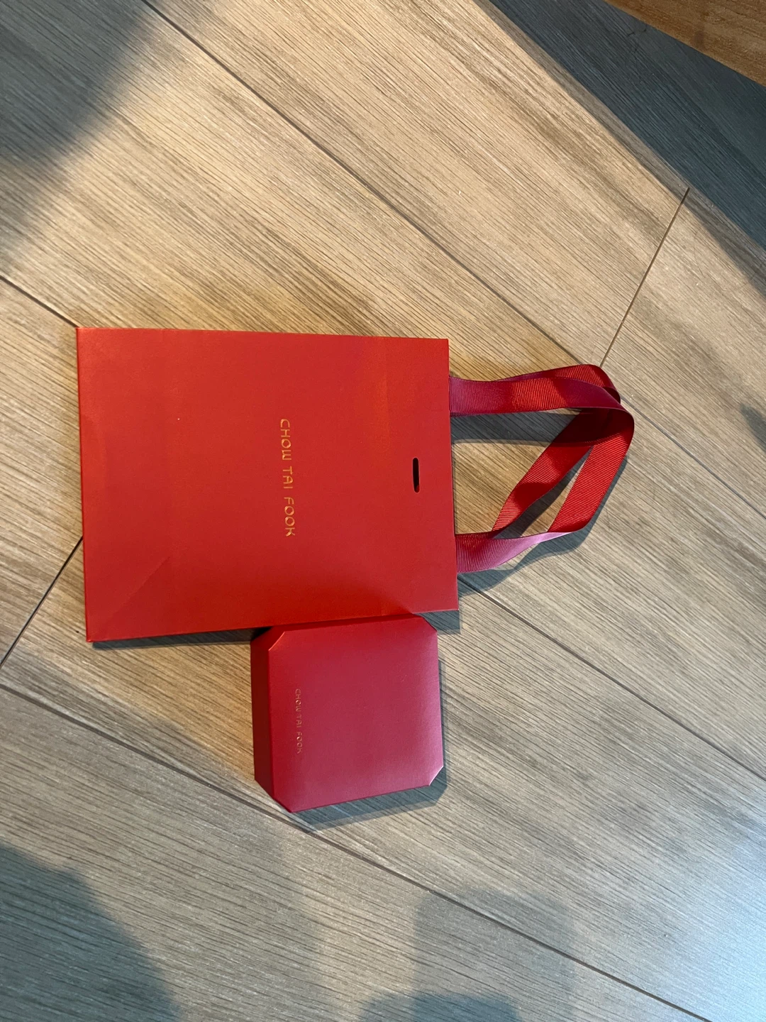 Chow Tai Fook Red String Bracelet