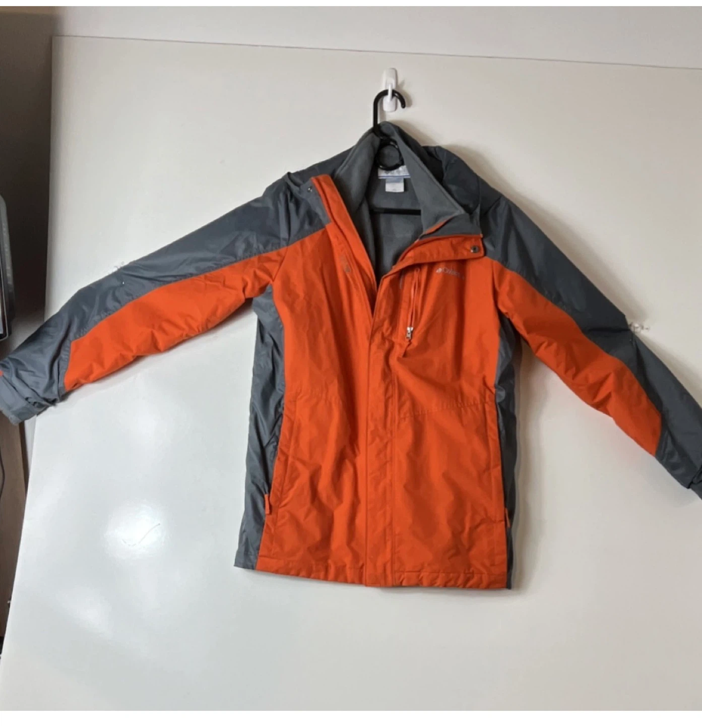 Columbia Interchange Jacket - XL Orange/Gray - photo 2