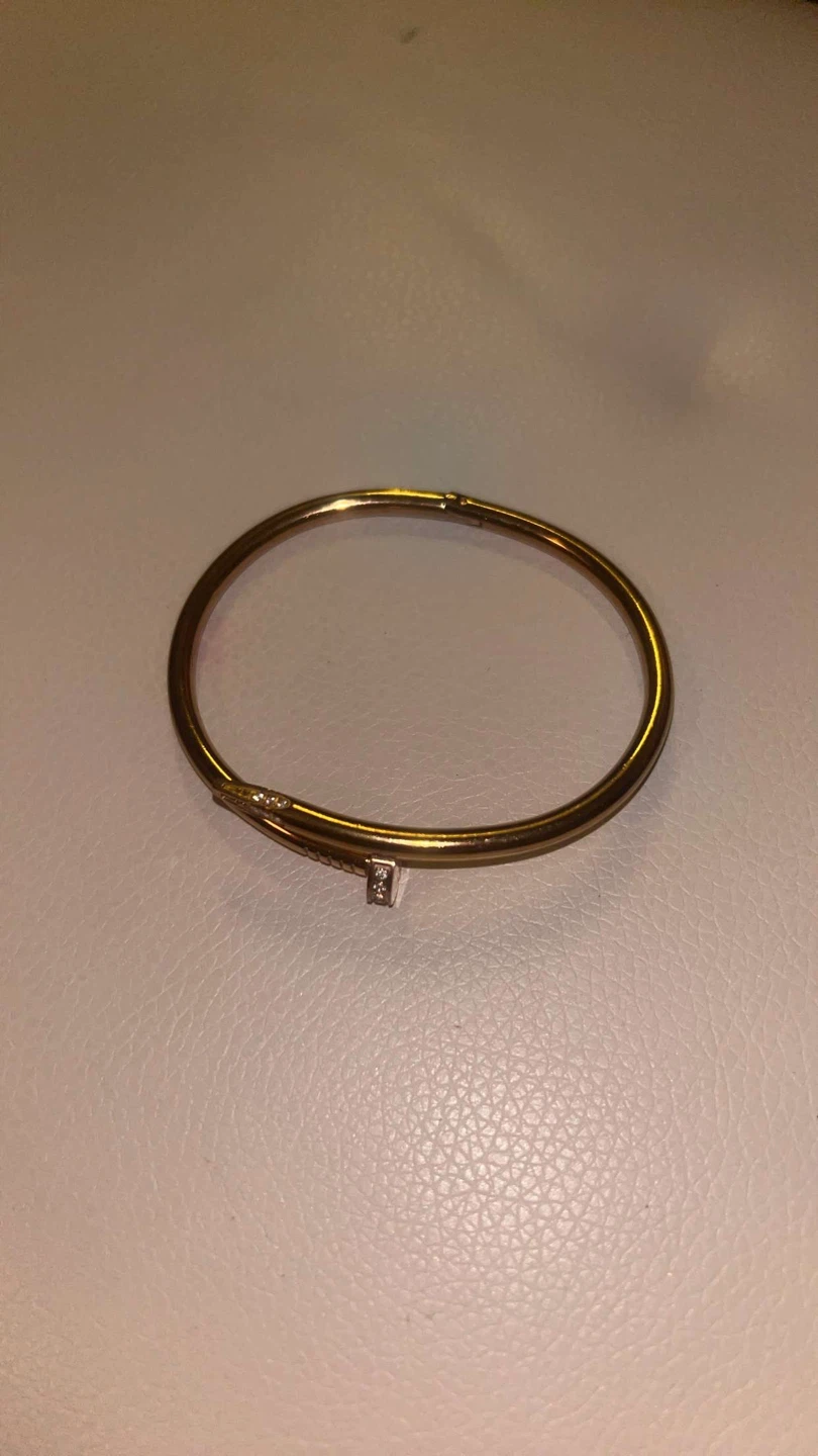 Cartier Nail Bracelt with Diamonds 19 - photo 2
