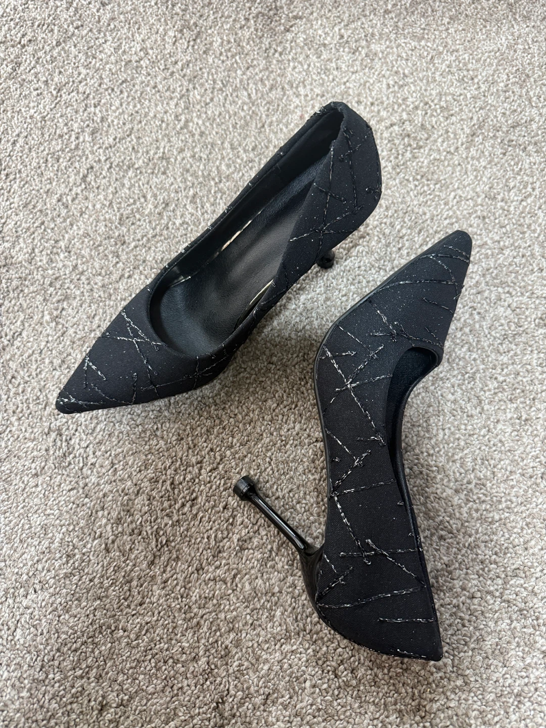 Black heels - new size 7.5/ US 8 - photo 2