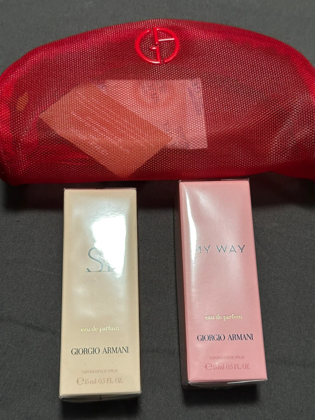 Giorgio Armani Si & My Way Eau de Parfum Miniatures (2 x 15ml)