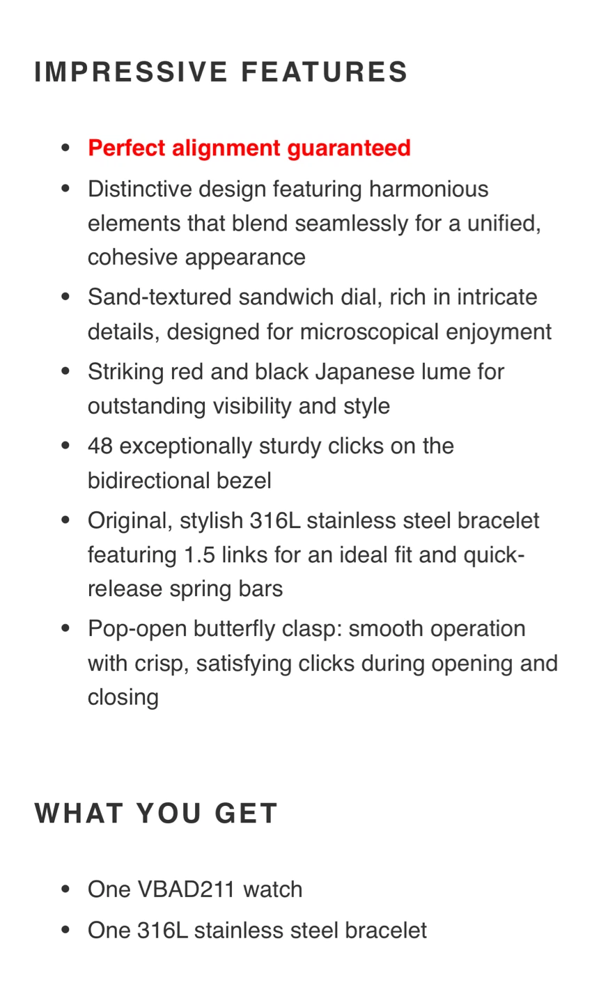 VBA GMT Automatic Watch - photo 3