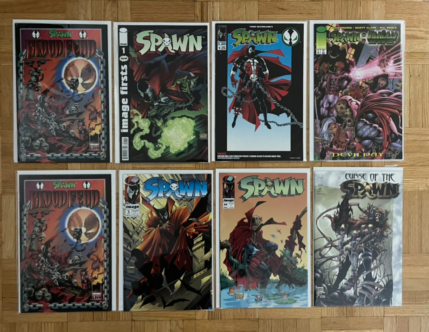 5$ each Spawn Comic Books Collection