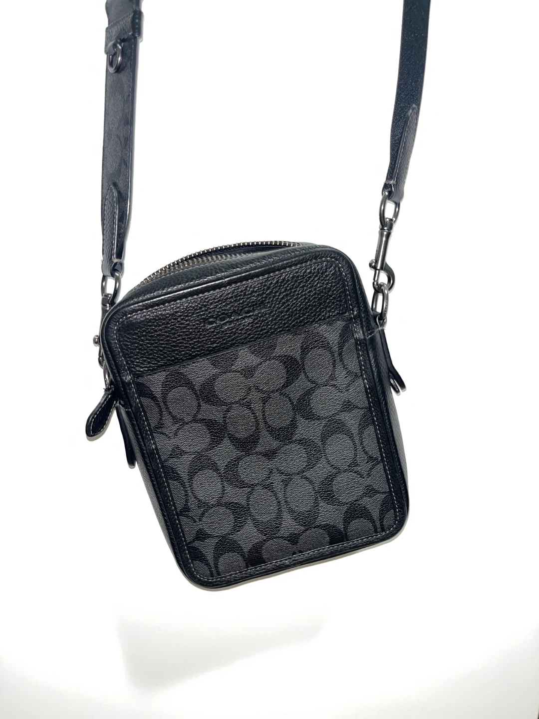 Coach Signature Charlie Bucket Bag Black - photo 2