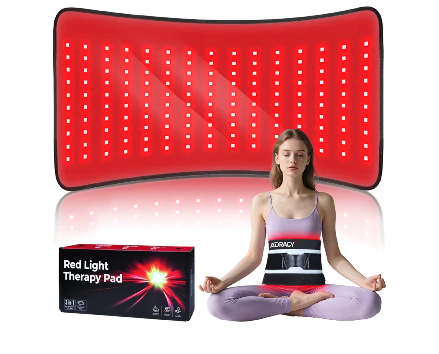 Brand New  Red Light Therapy Pad 24" x 12"