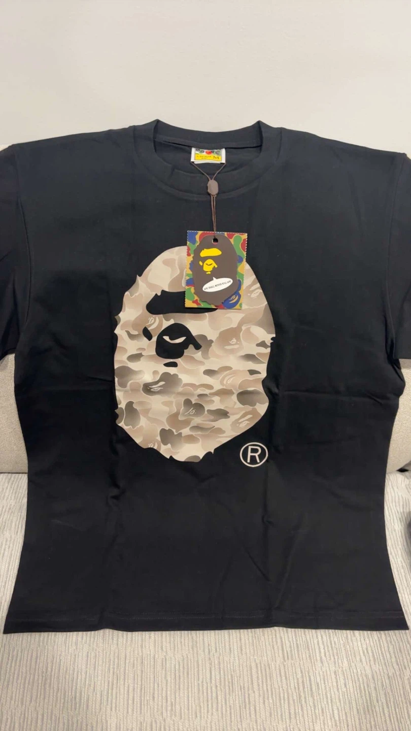 A Bathing Ape (BAPE) Camo Head T-Shirt - photo 2
