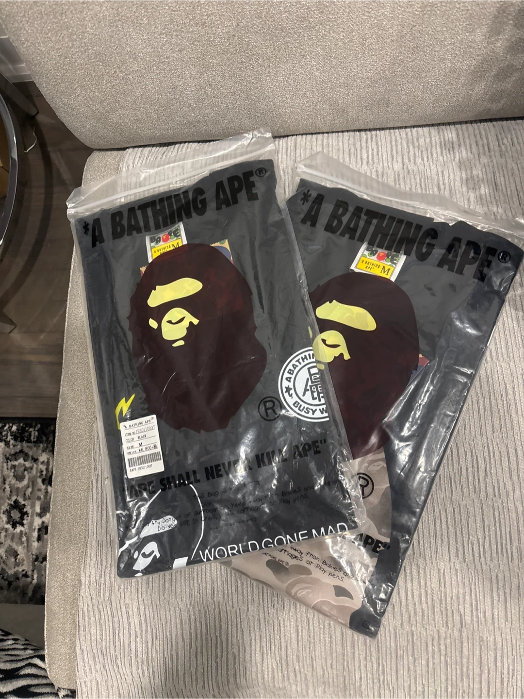 A Bathing Ape (BAPE) Camo Head T-Shirt - photo 3