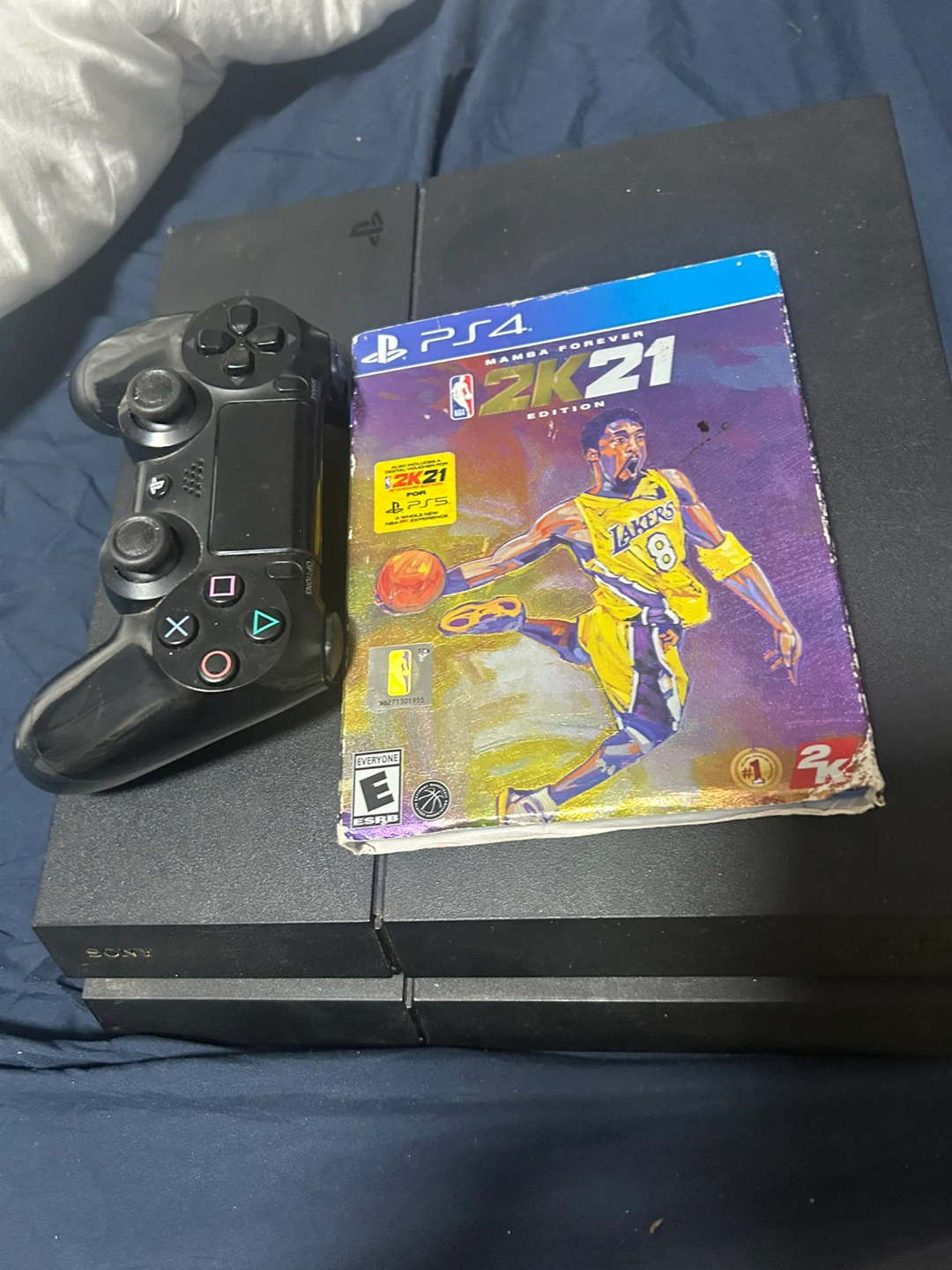 Sony PlayStation 4 with DualShock 4 Controller and NBA 2K21 Game - photo 3