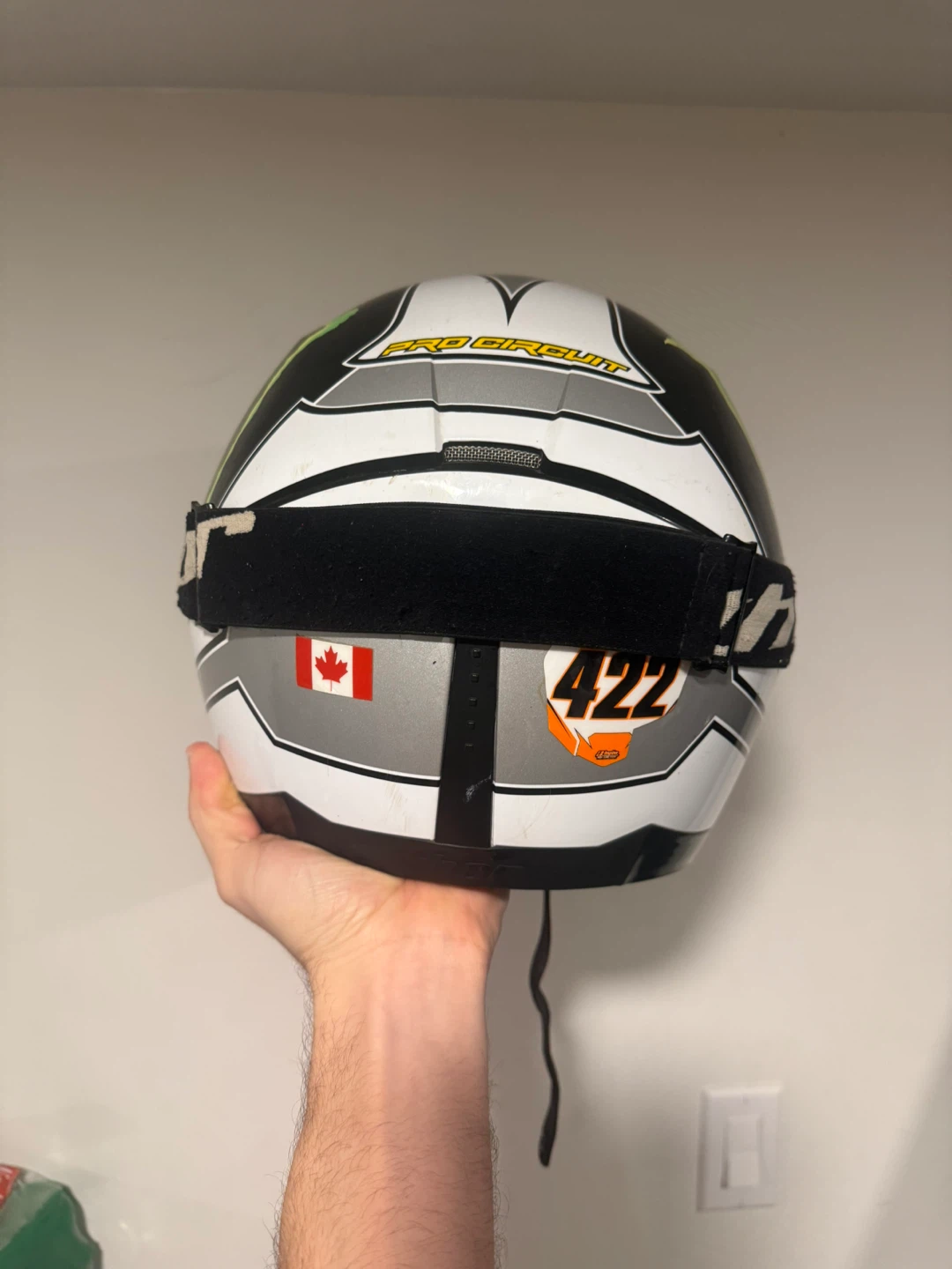 Thor Motocross Helmet with Goggles - photo 2