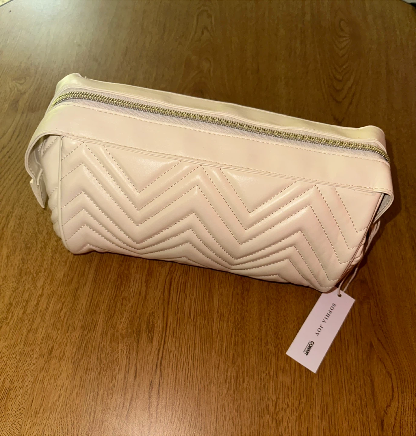 Conair Sophia Joy Quilted Cosmetic Bag