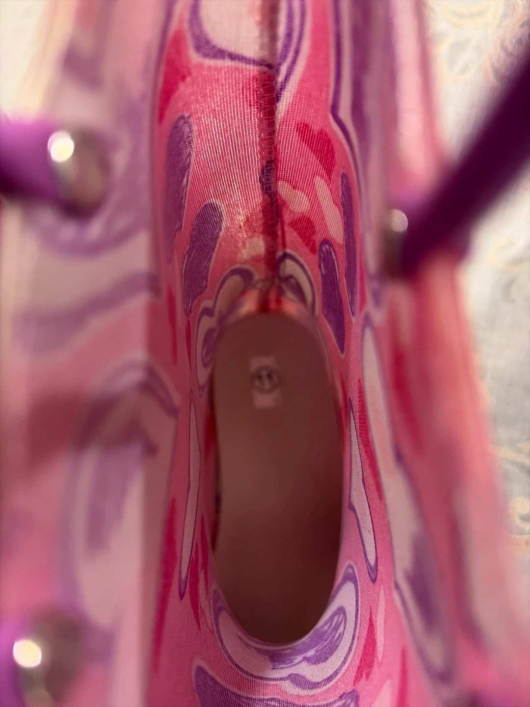 Pink Heart Rubber Rain Boots size 11 - photo 2