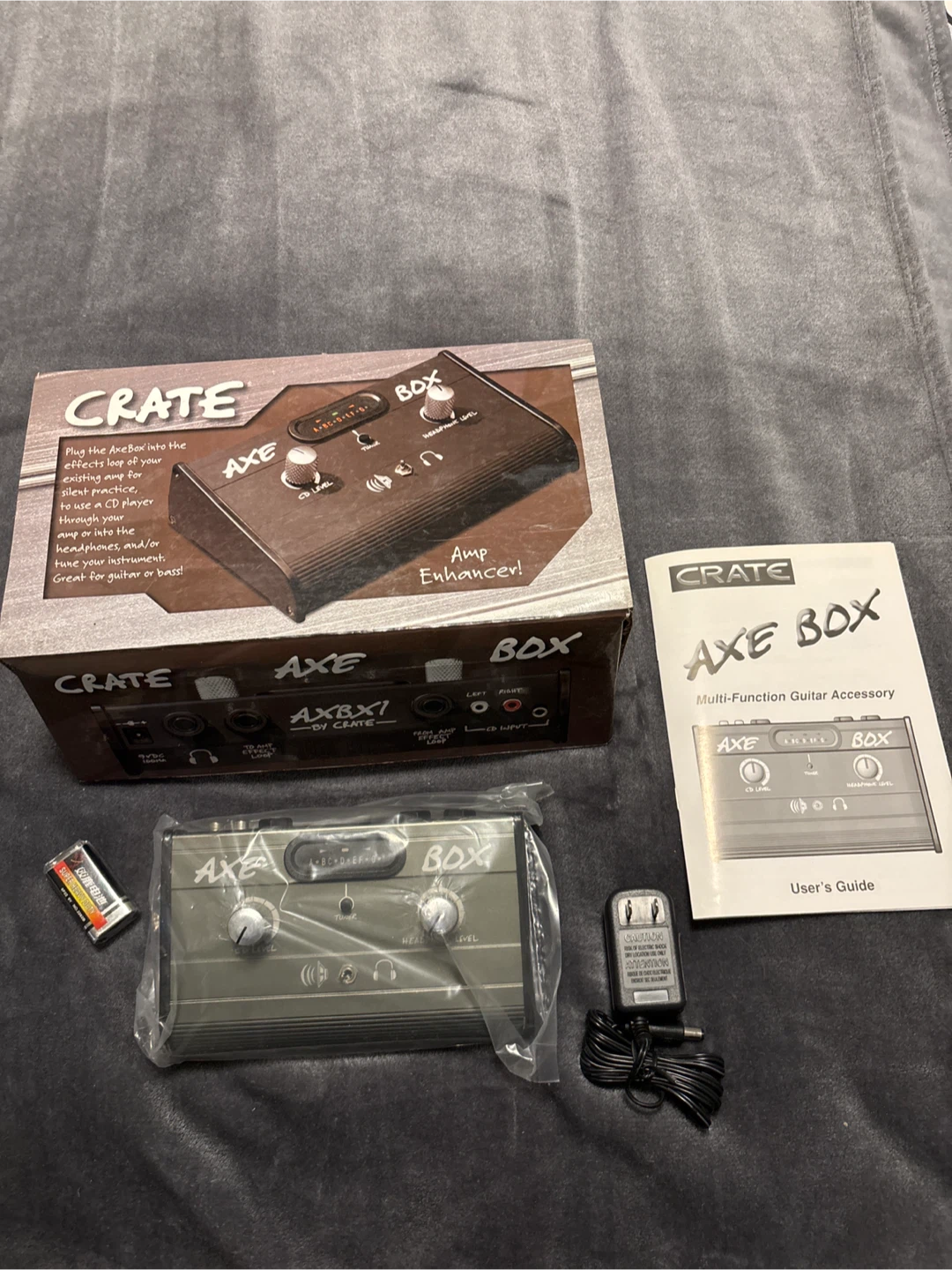 Axe Box Guitar Preamp Tuner