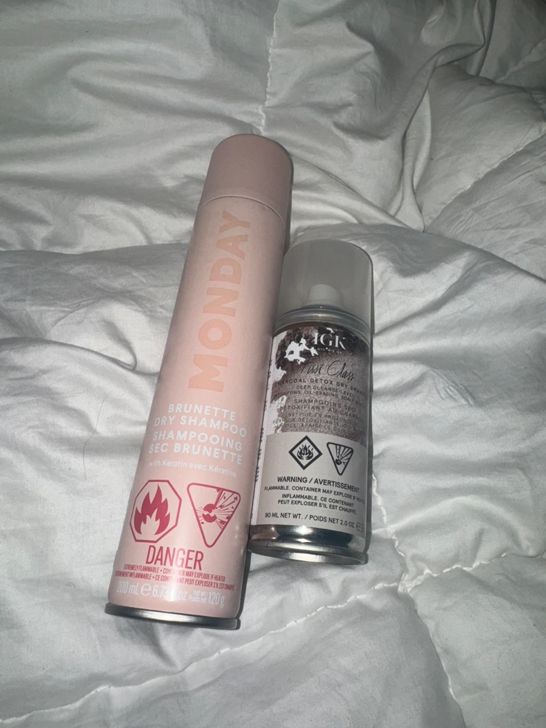 2 dry shampoo