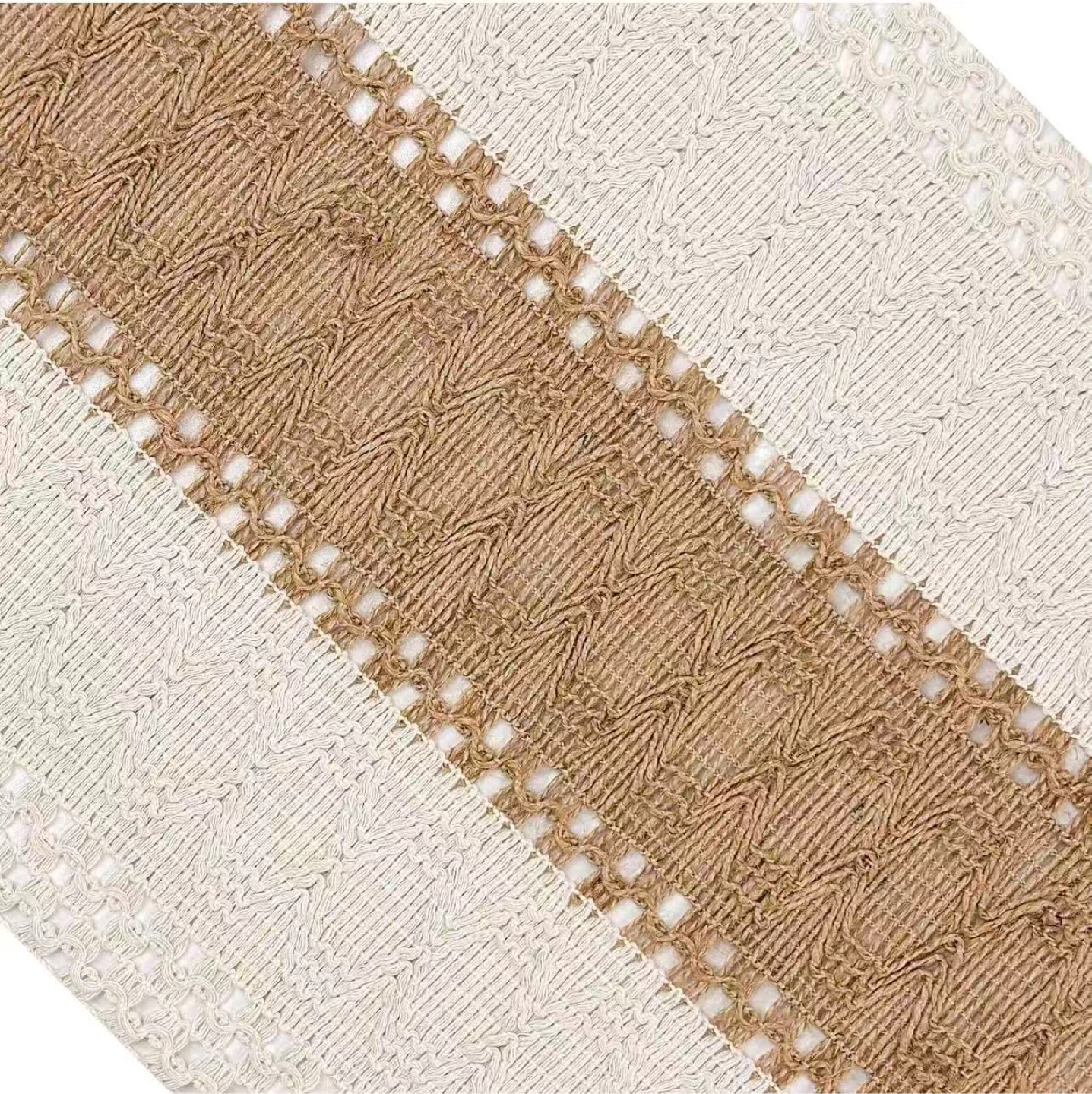 Macrame Table Runner with Tassels - photo 5