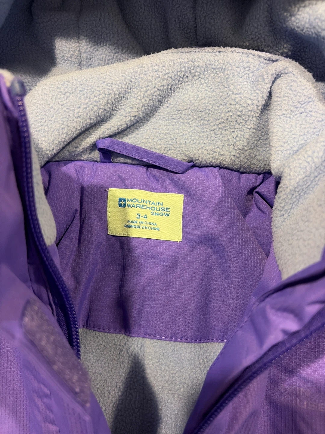Mountain Warehouse Kids Ski Suit Purple Size 3-4 Years - photo 2