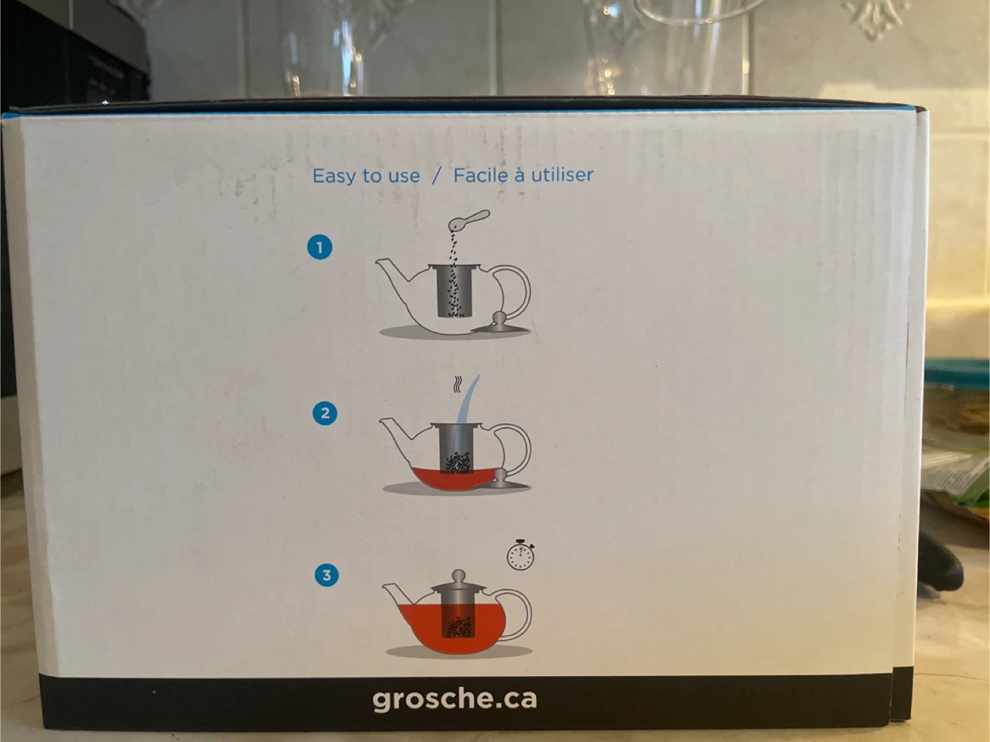 LAST MOVEOUT OFFER: Glass Teapot with Stainless Steel Infuser - photo 4