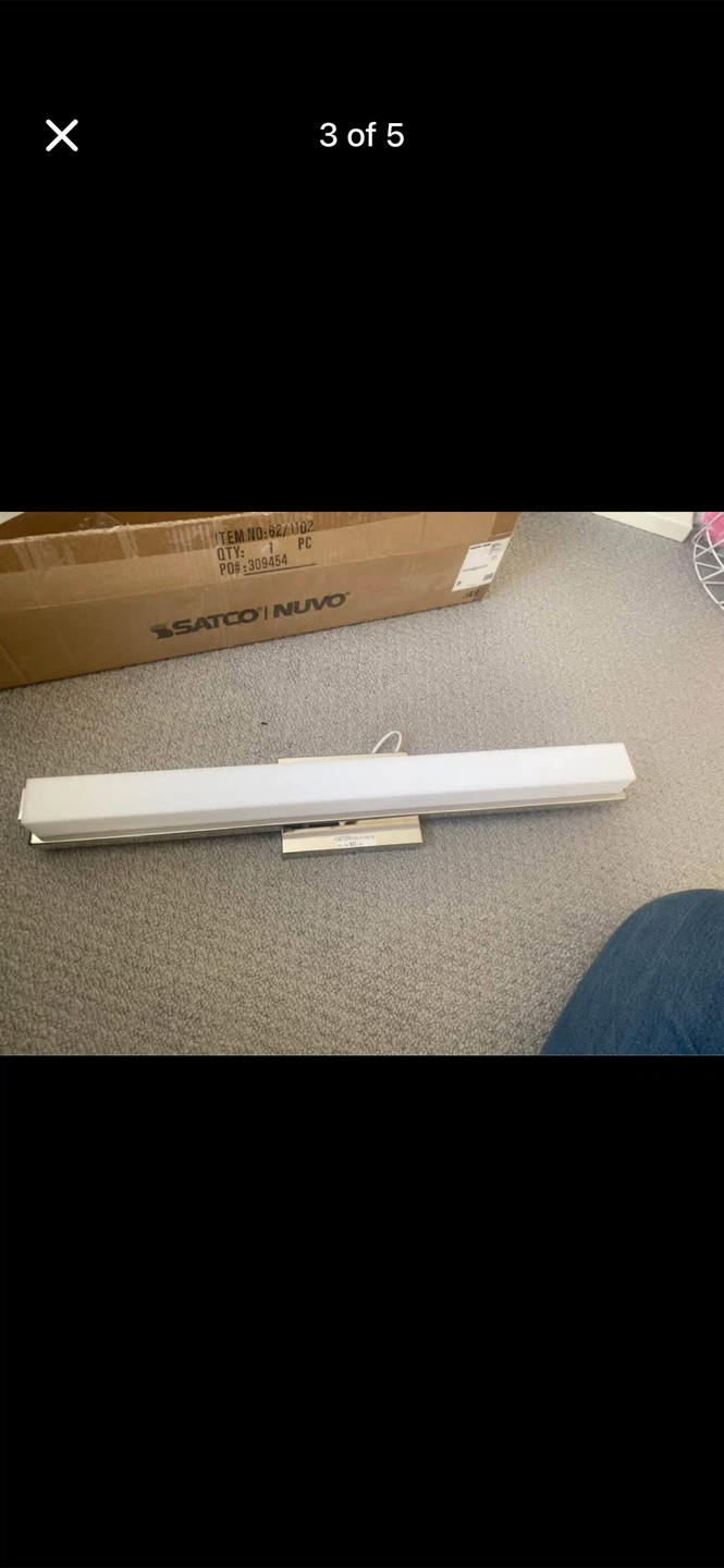 Satco Nuvo 62/1102 LED Vanity Light, 20W, 1500 Lumens, 3000K - photo 3