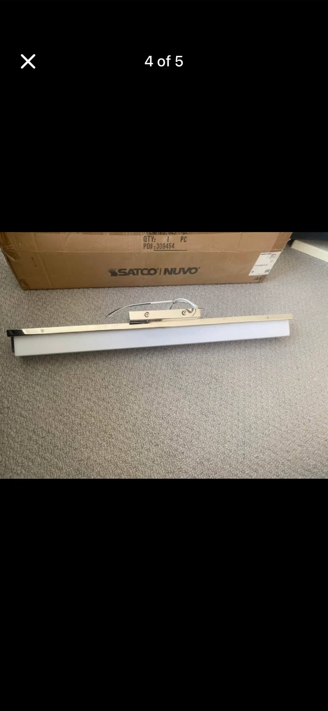 Satco Nuvo 62/1102 LED Vanity Light, 20W, 1500 Lumens, 3000K - photo 4