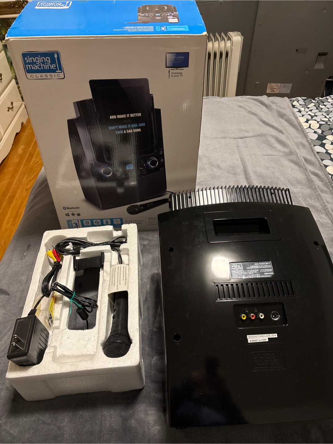 Singing Machine Classic Bluetooth CDG Karaoke Player ISM990BT - photo 2