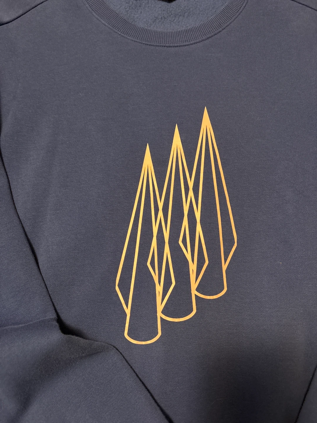 LEVELWEAR Blue Crewneck Sweatshirt L/G - photo 3