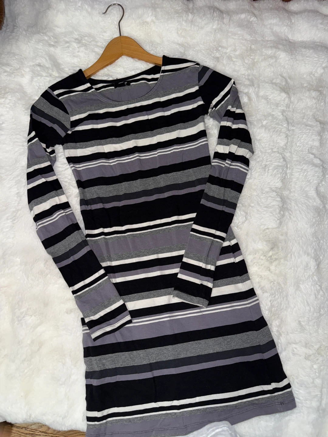 Long Sleeve Striped Dress