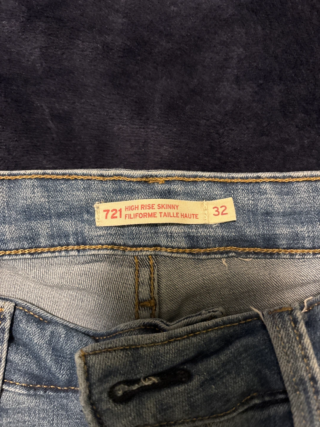 Levi's 721 High Rise Skinny Jeans - Women's Size 32 - photo 2