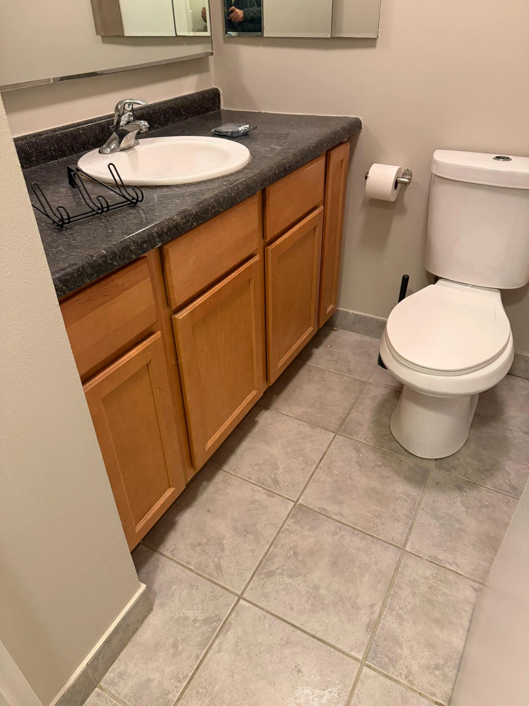 Bathroom Vanity with Sink and Faucet - photo 3