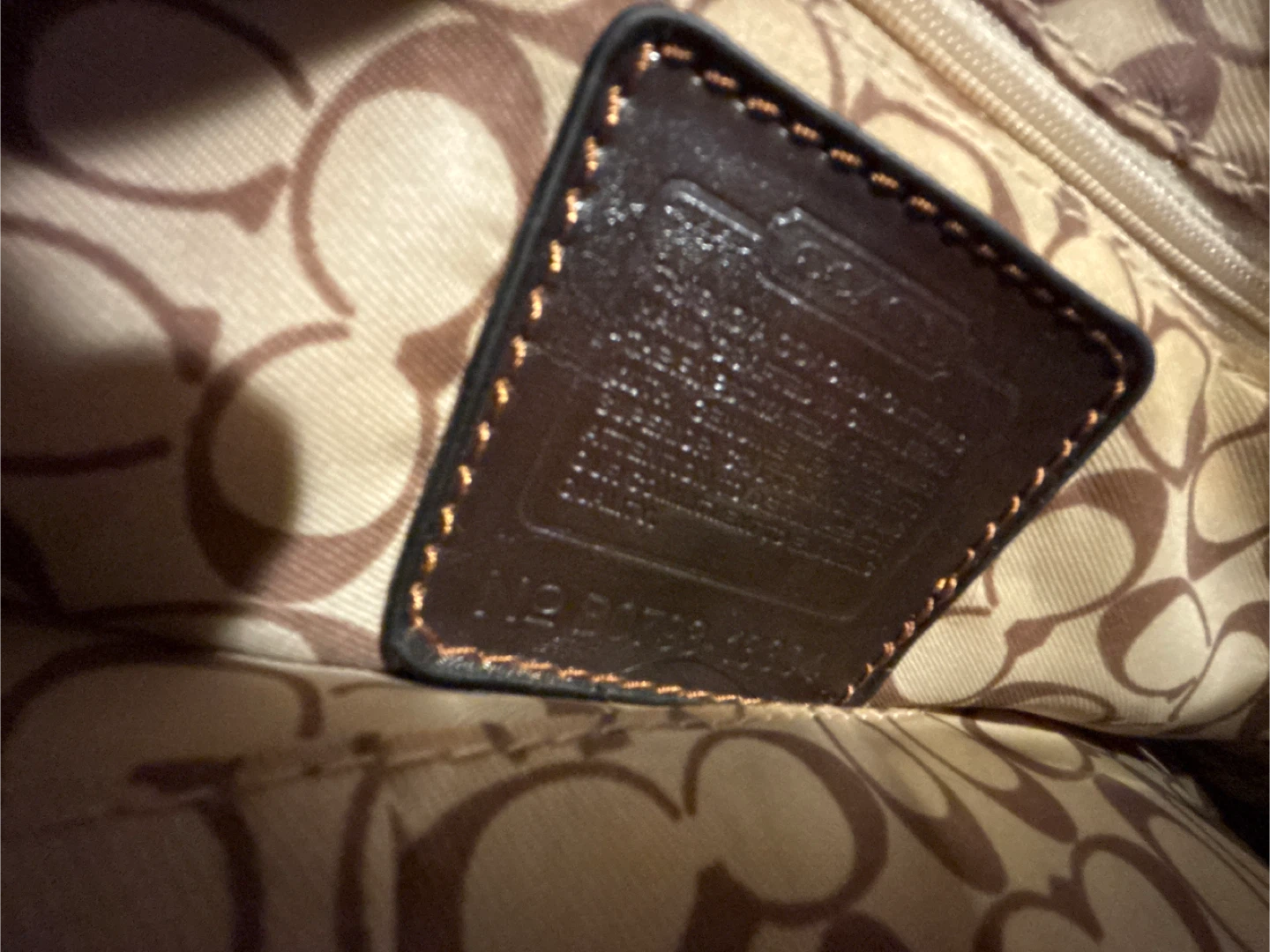 Coach Signature C Monogram Tote Bag - photo 4