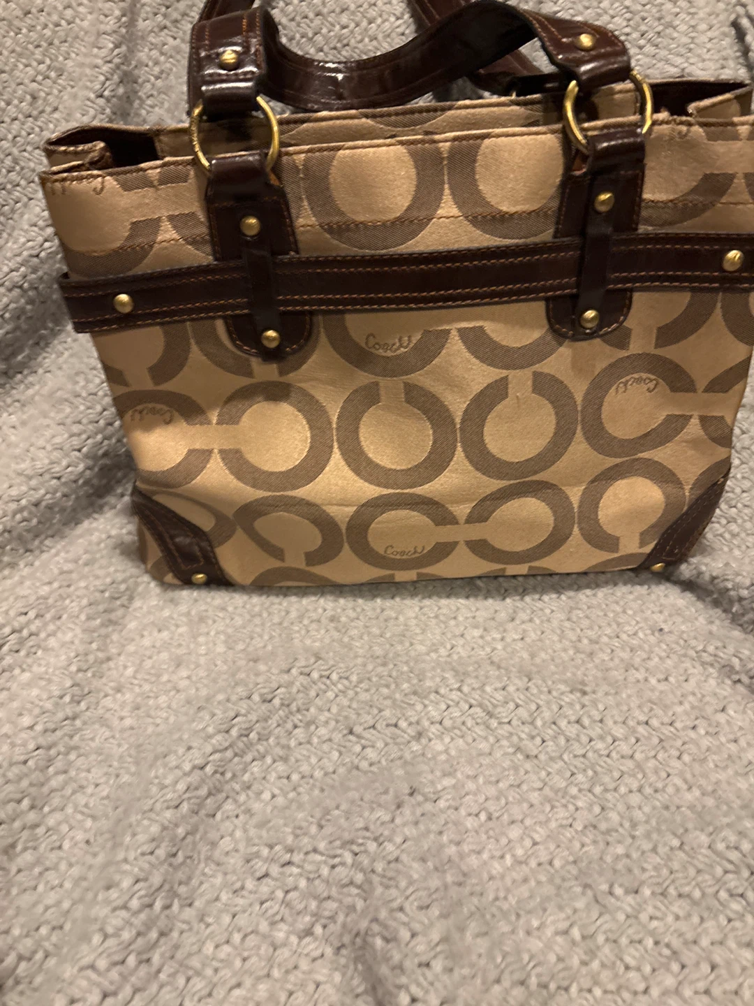 Coach Signature C Monogram Tote Bag - photo 2