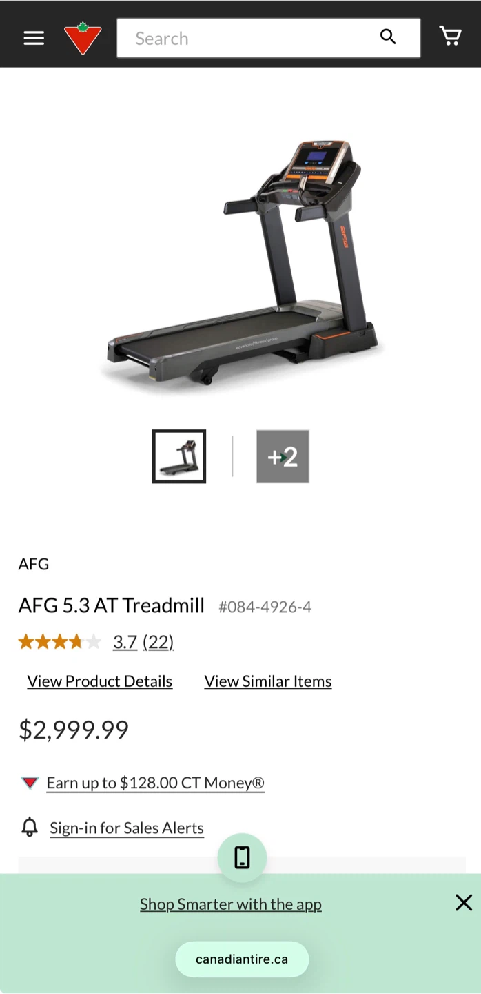AFG 5.3 AT Treadmill - photo 5