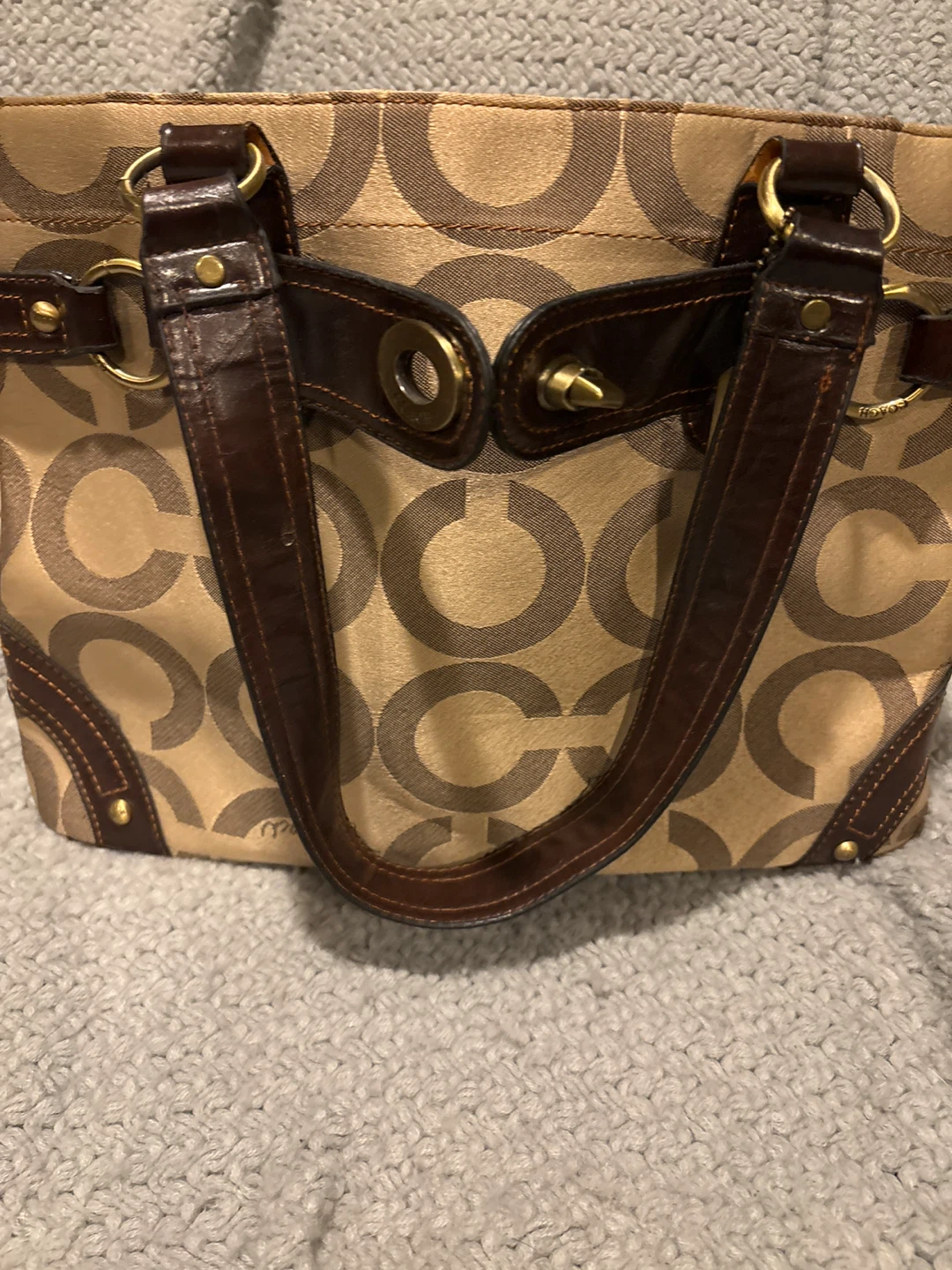 Coach Signature C Monogram Tote Bag - photo 5