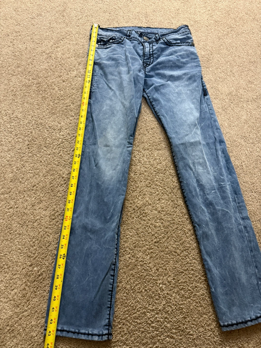 True Religion Blue Wash Jeans - photo 3