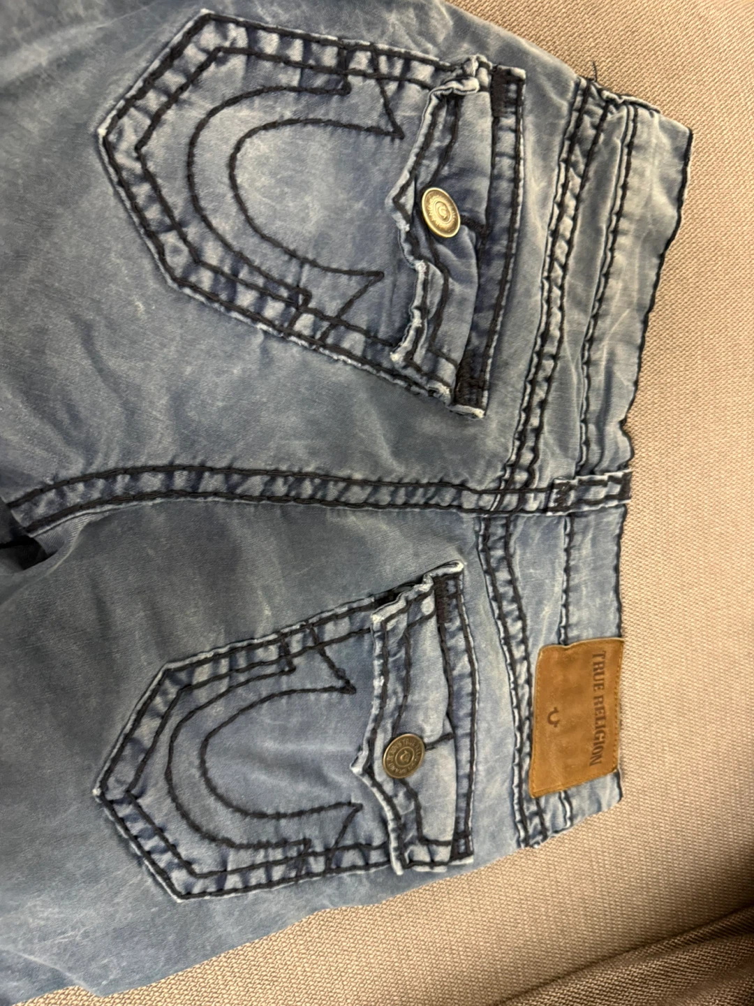 True Religion Blue Wash Jeans - photo 5
