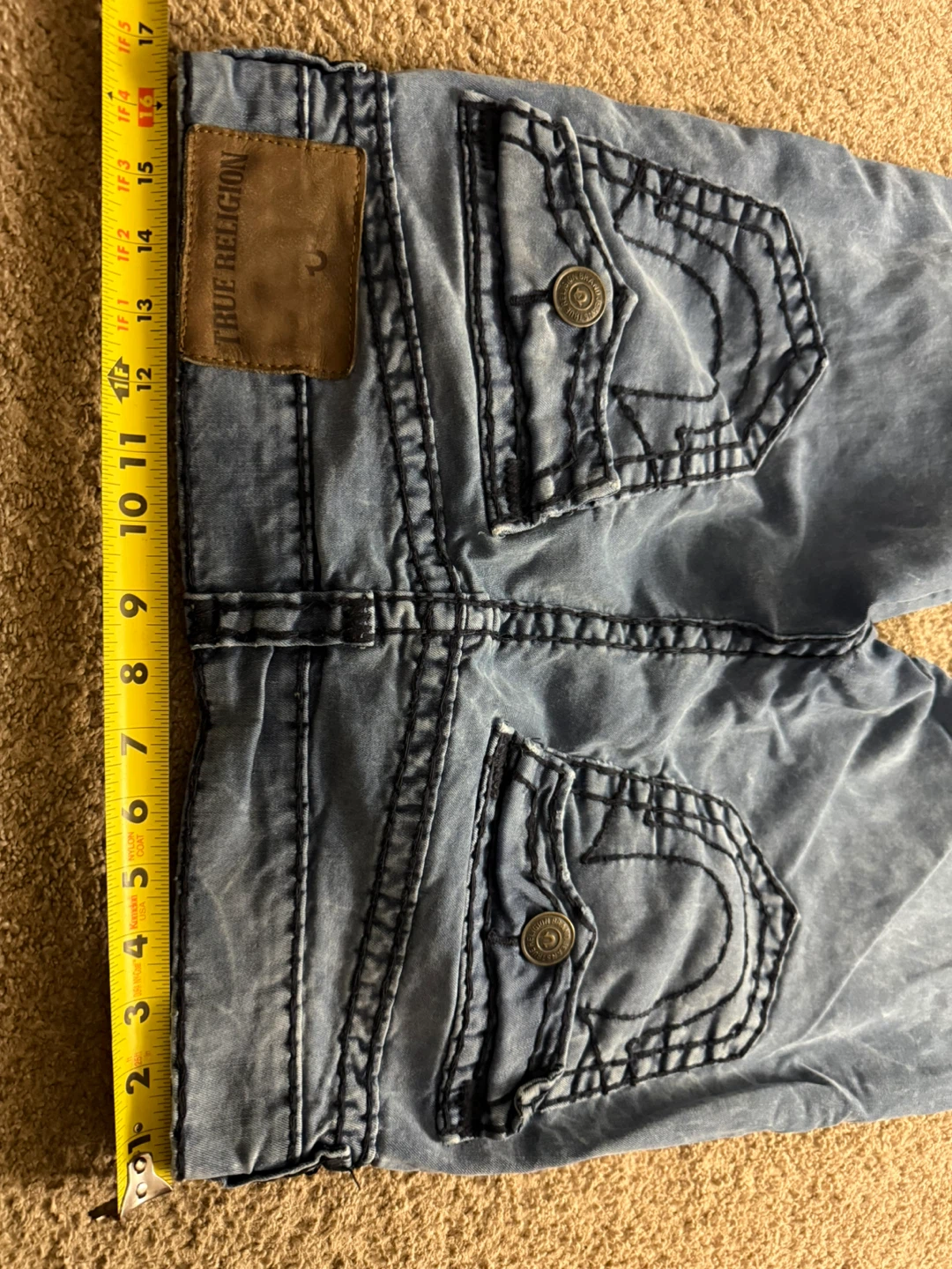 True Religion Blue Wash Jeans - photo 4