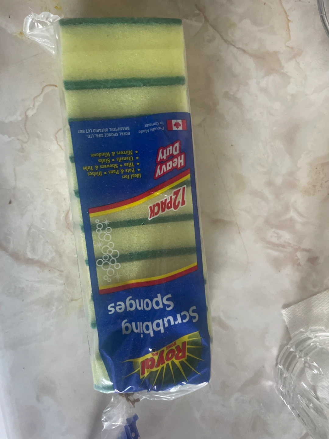 10 Royal Heavy Duty Scrubbing Sponges