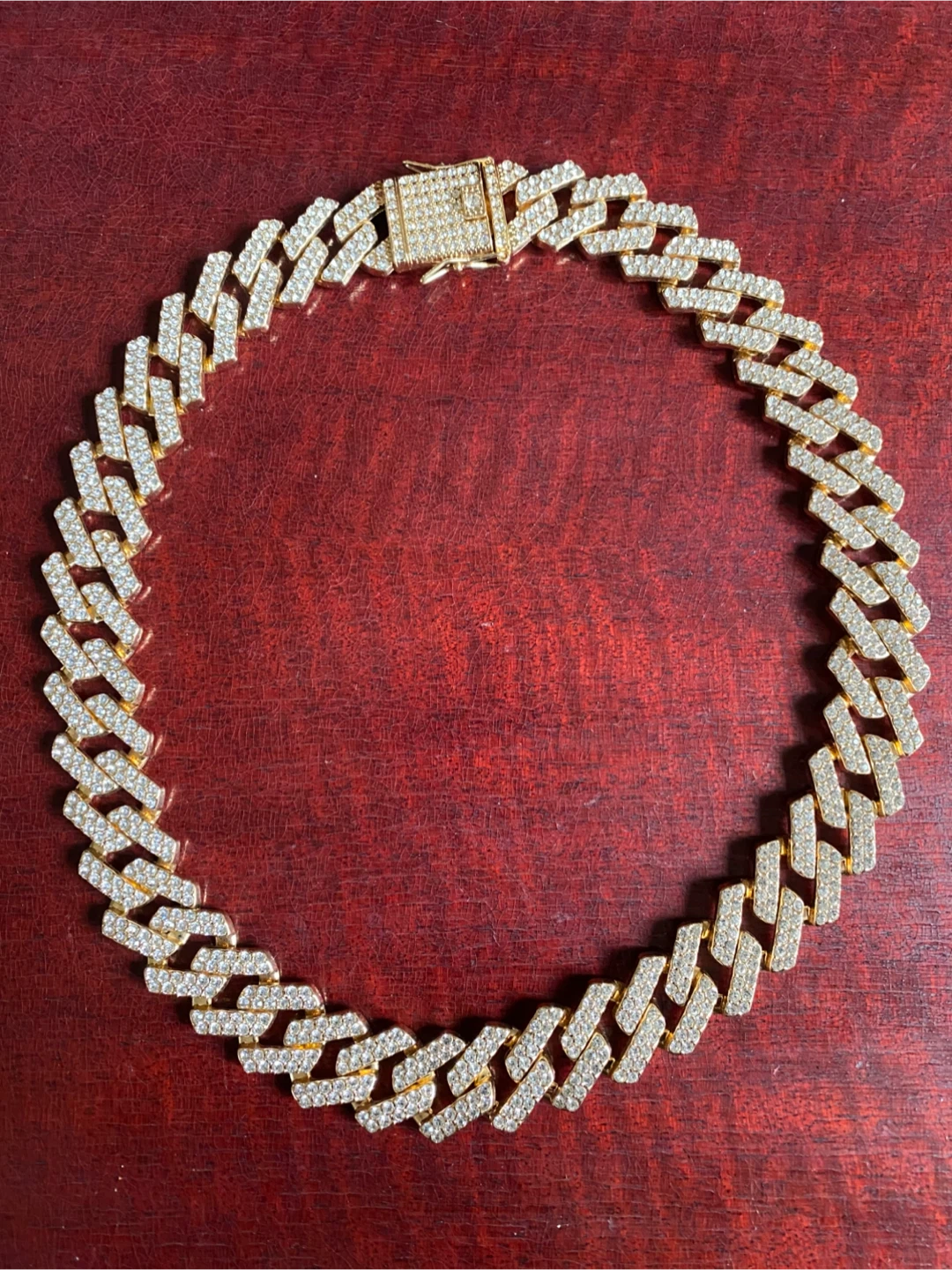 Gold & Diamond Cuban Link Chain