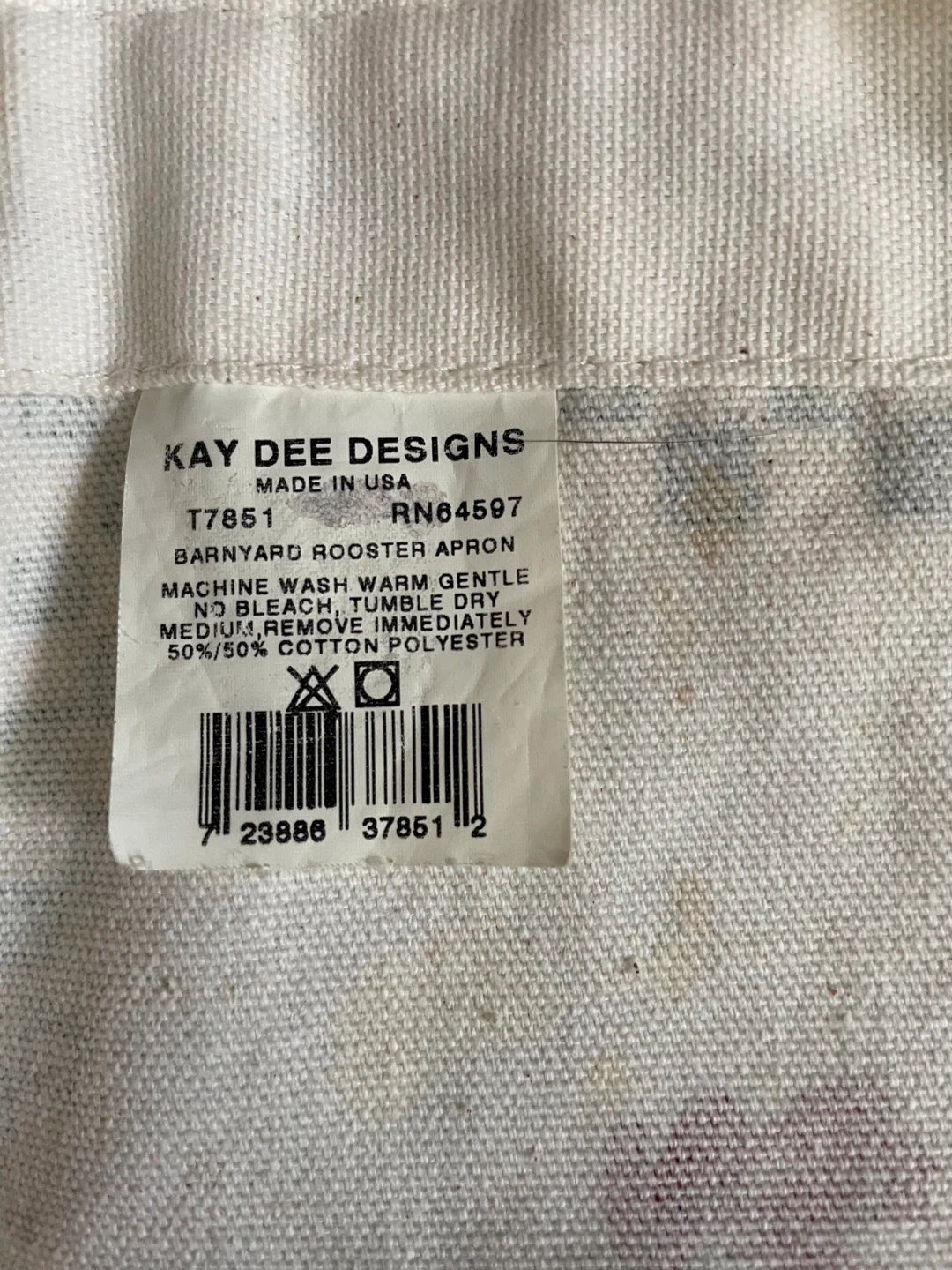 Kay Dee Designs Barnyard Rooster Apron - photo 2
