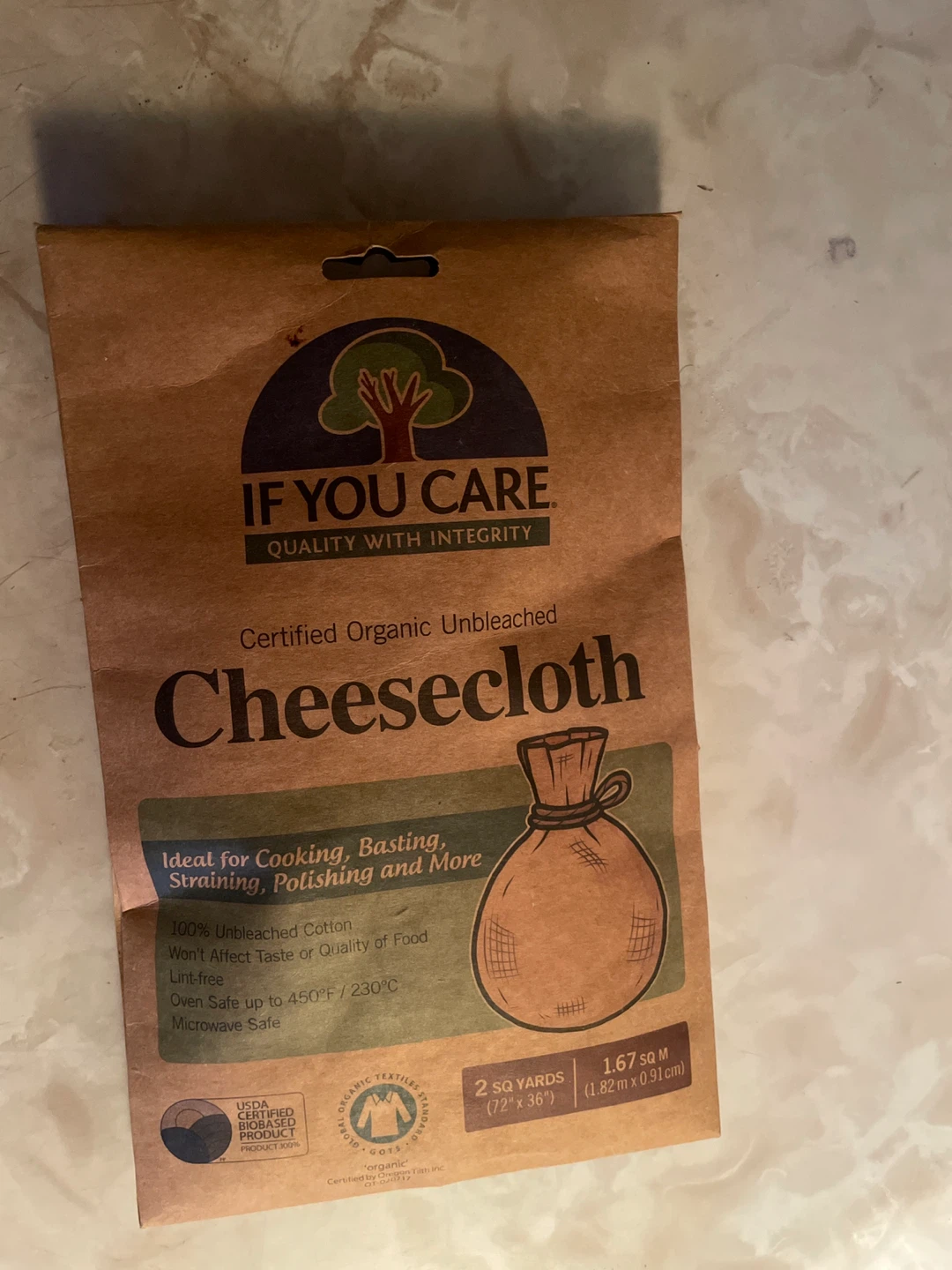 Certified Organic Cheesecloth