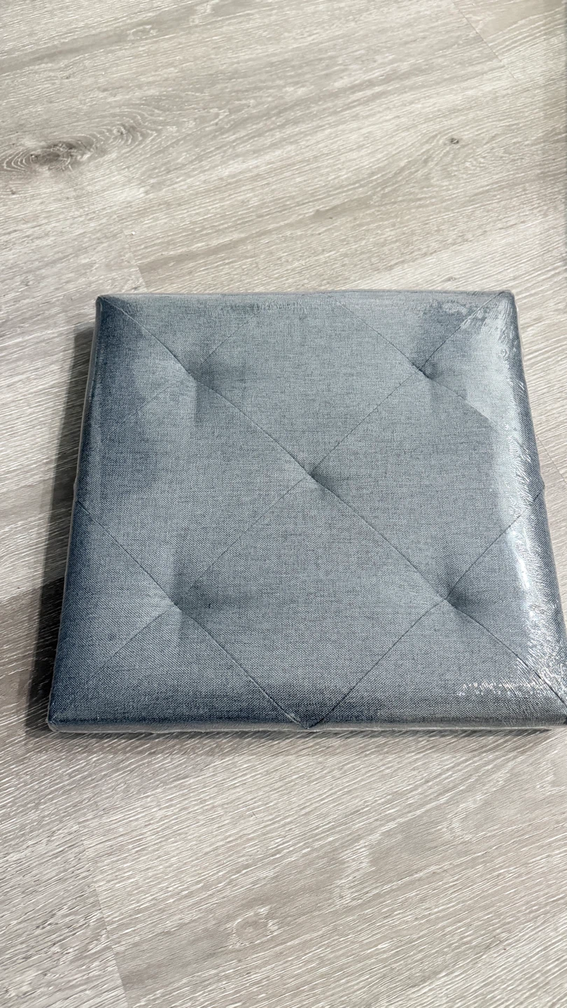Gray Storage Ottoman Footrest - photo 3