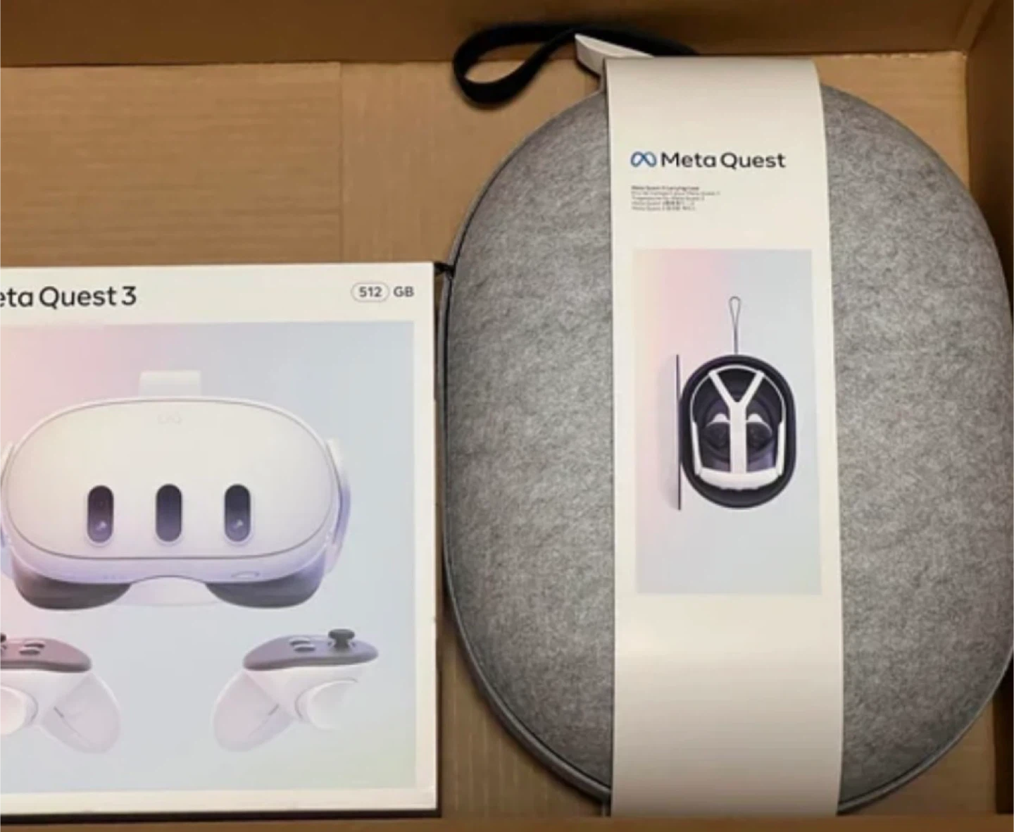 Meta Quest 3 VR Headset with Controllers (512 GB)
