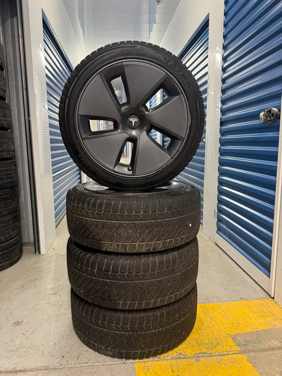 Tesla Model 3 Winter Tires & Rims 18” – 235/45R18 - photo 4