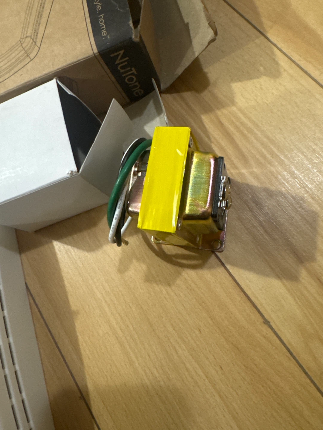 NuTone Wired Door Chime Kit BK125LWH White - photo 3