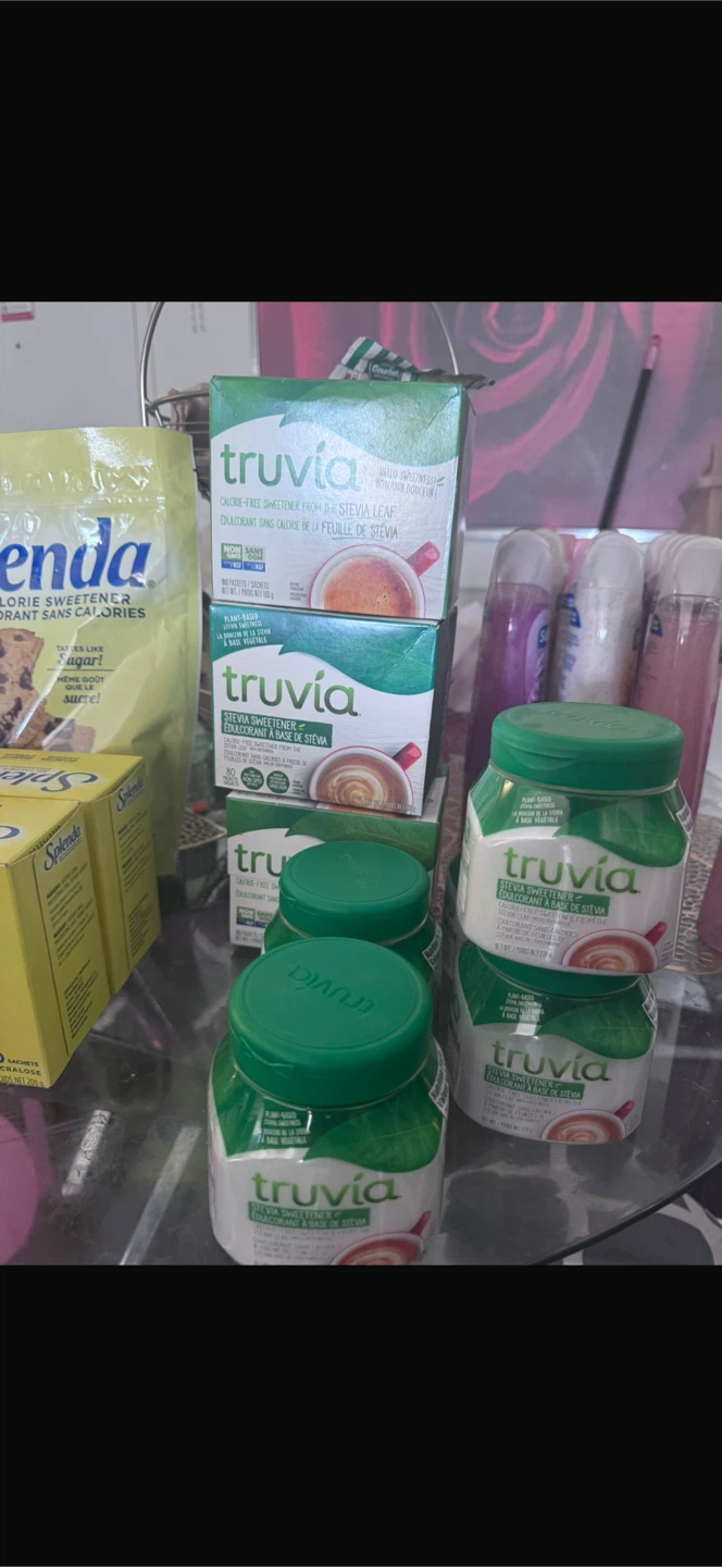 Truvia Stevia Sweetener - 3 Jars & 2 Boxes