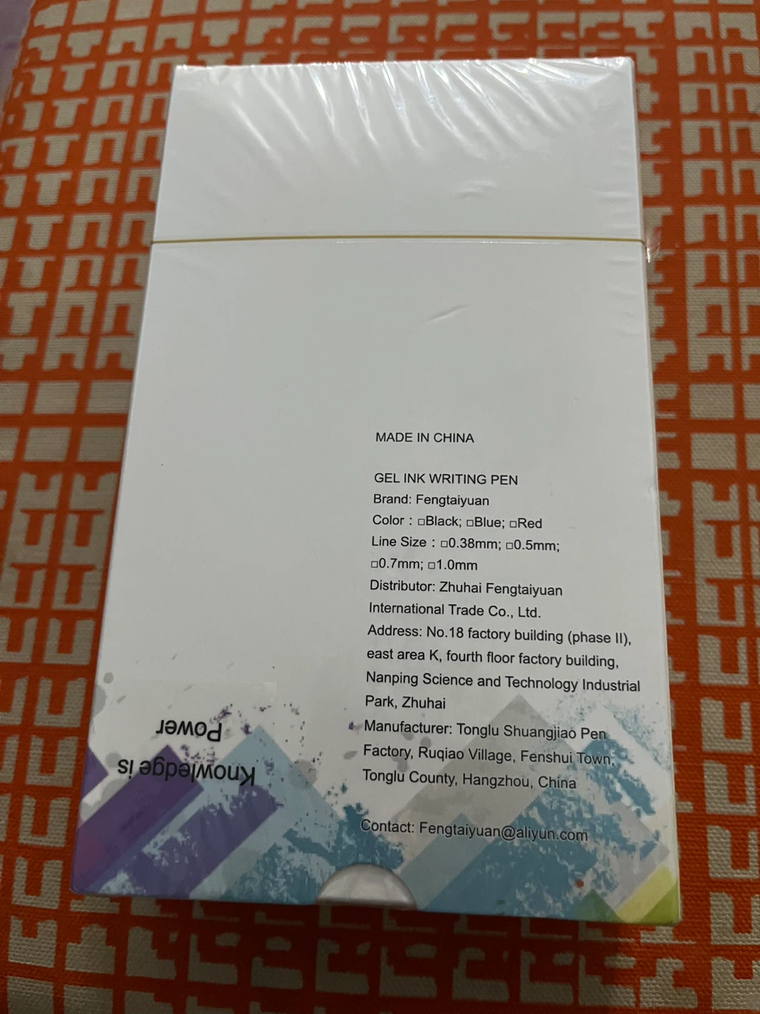 Fengtaiyuan Gel Ink Pens - 18 Pack - photo 2