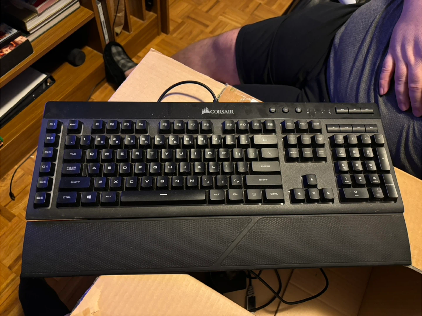 Corsair gaming k55 rgb keyboard
