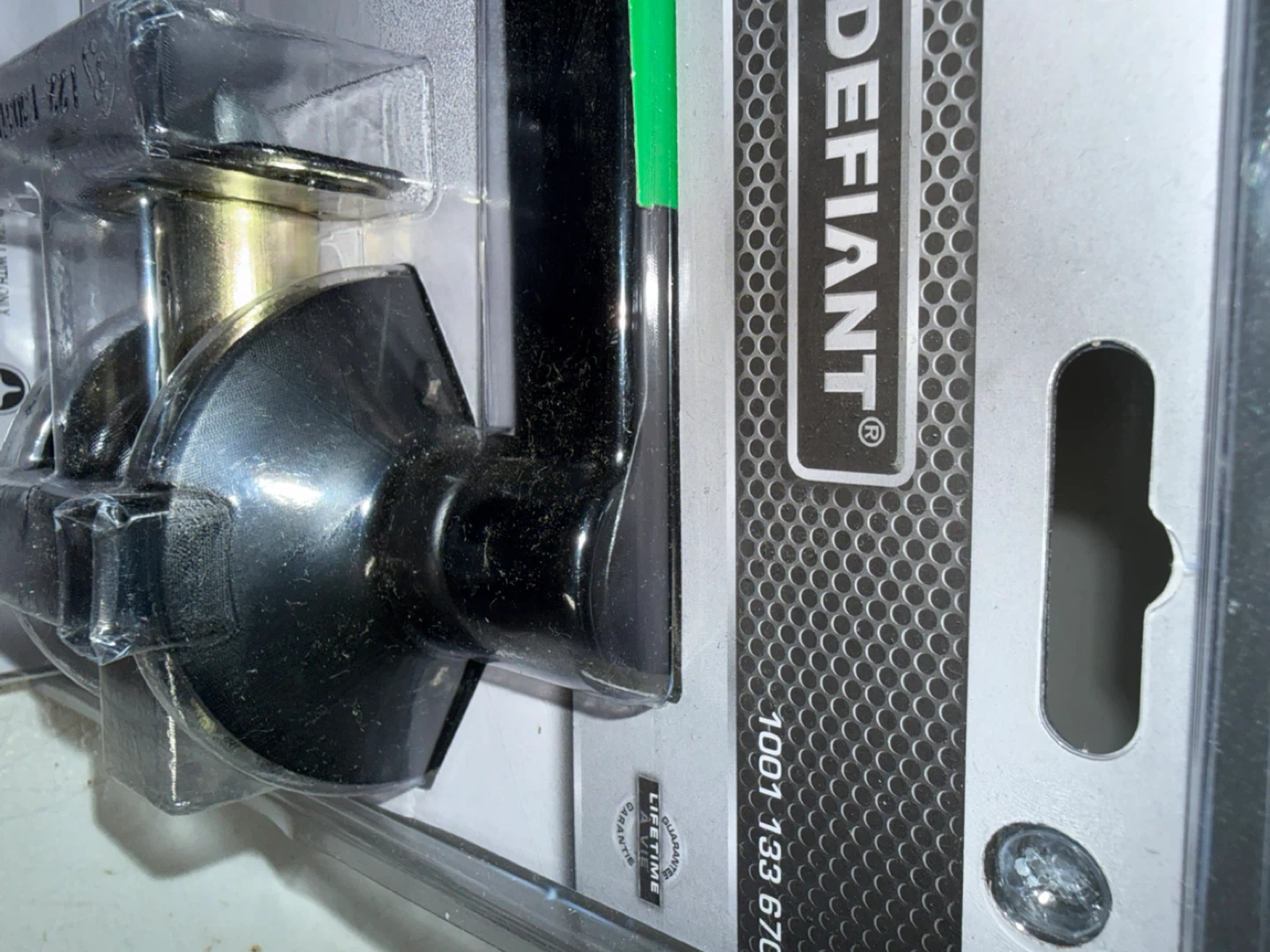 Defiant Freedom Collection Hall & Closet Lever Door Lock - photo 3