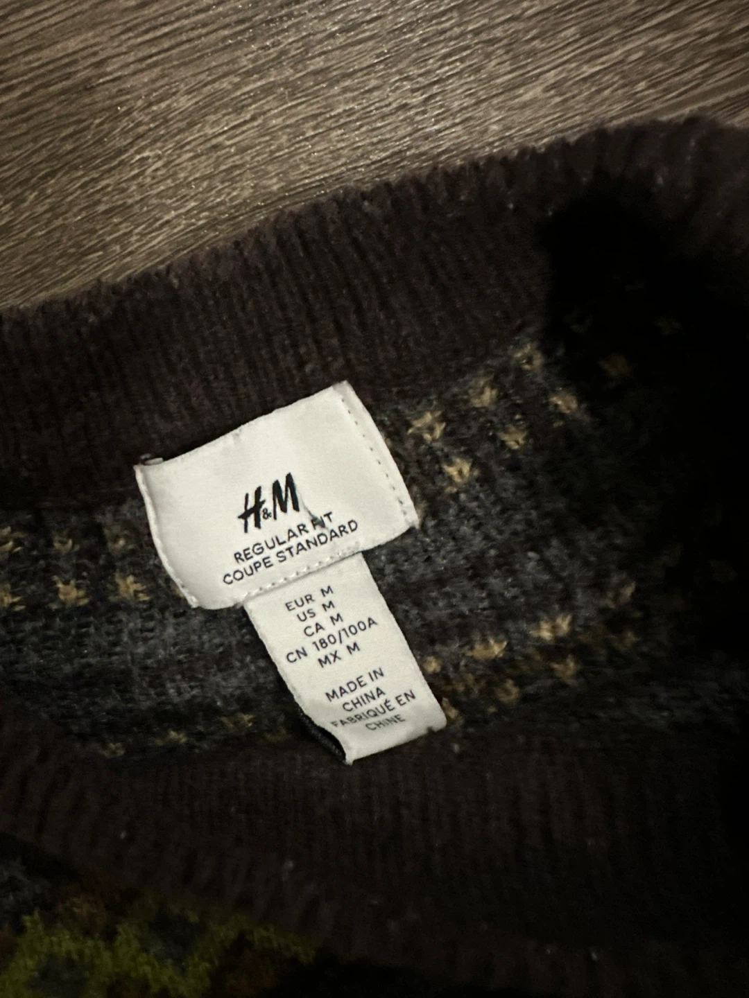 H&M Men's Sweater Size M - photo 2