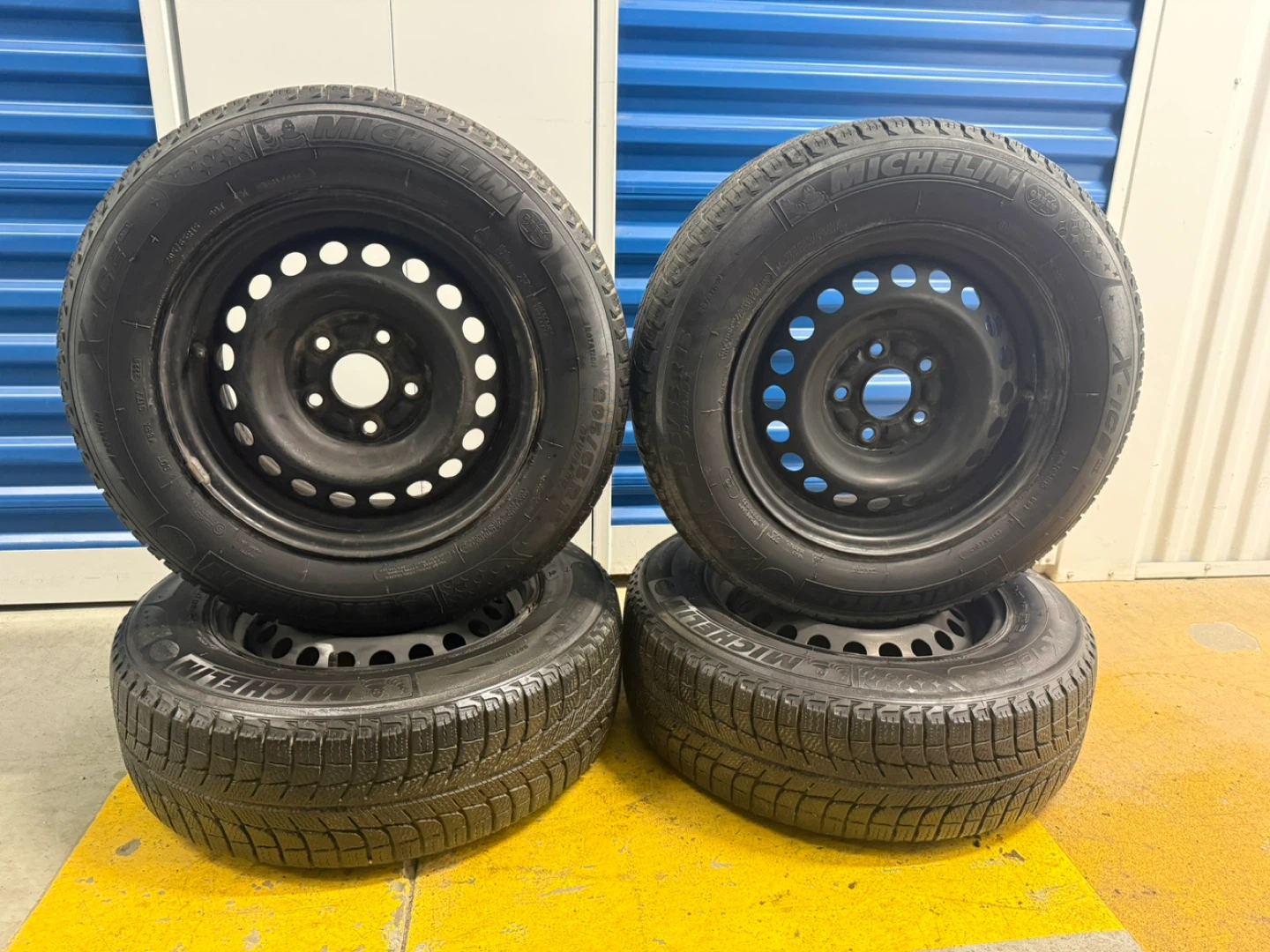 205/65/15 Michelin Winter Tires on Rims – 5x114.3 - photo 4