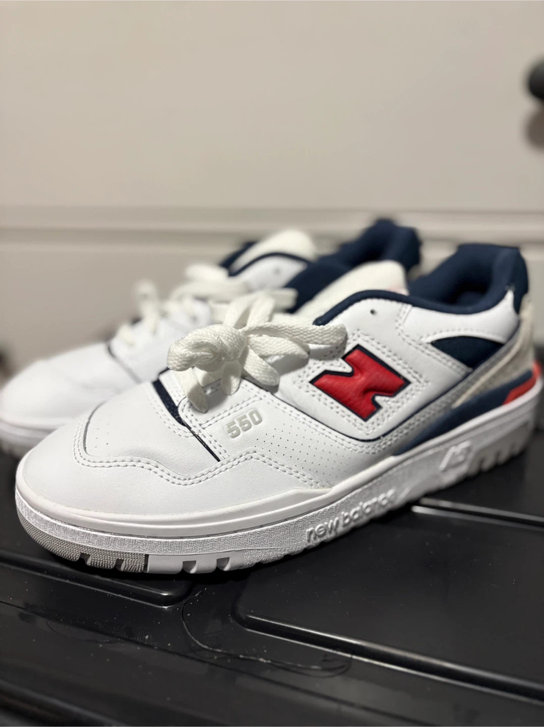 New Balance 550 "White Navy Red" Sneakers